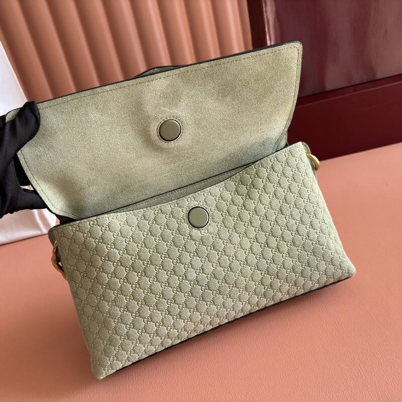 Gucci GG Marmont Green shoulder — Top Quality Replica