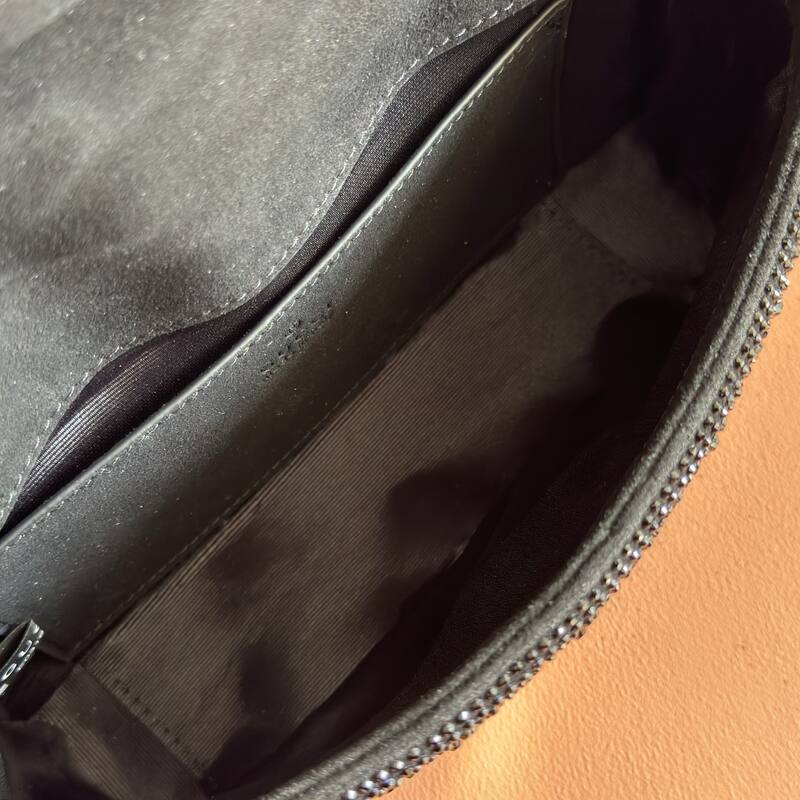 Gucci GG Marmont Black crossbody — Top Quality Replica