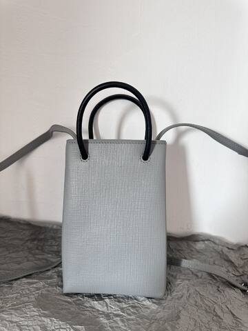 Balenciaga Grey 18x12cm shoulder bag Premium Replica