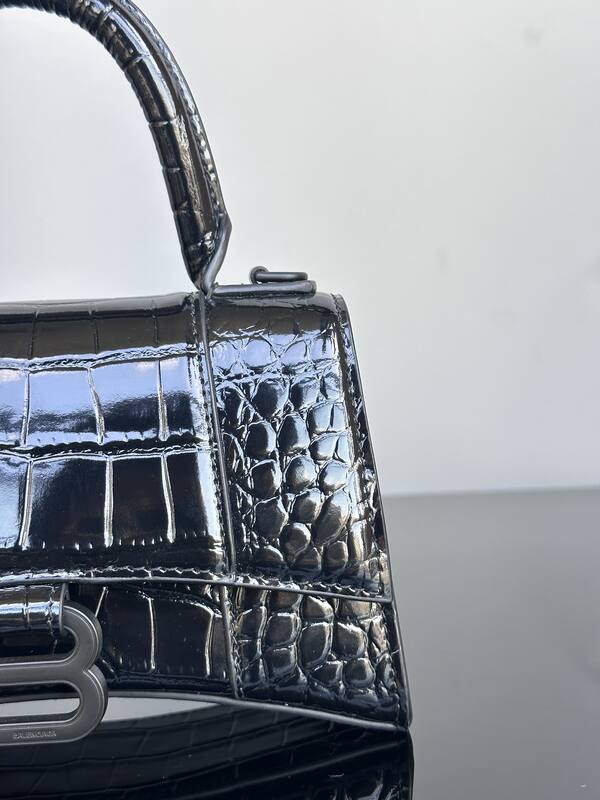Balenciaga Hourglass Grey 23x14x10cm shoulder bag — 1:1 Replica