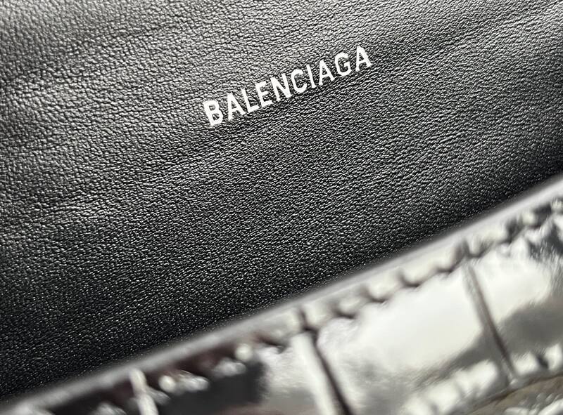 Balenciaga Hourglass Grey 23x14x10cm shoulder bag — 1:1 Replica