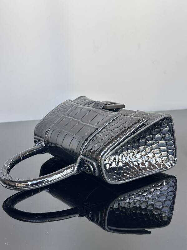 Balenciaga Hourglass Grey 23x14x10cm shoulder bag — 1:1 Replica