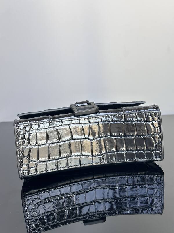 Balenciaga Hourglass Grey 23x14x10cm shoulder bag — 1:1 Replica