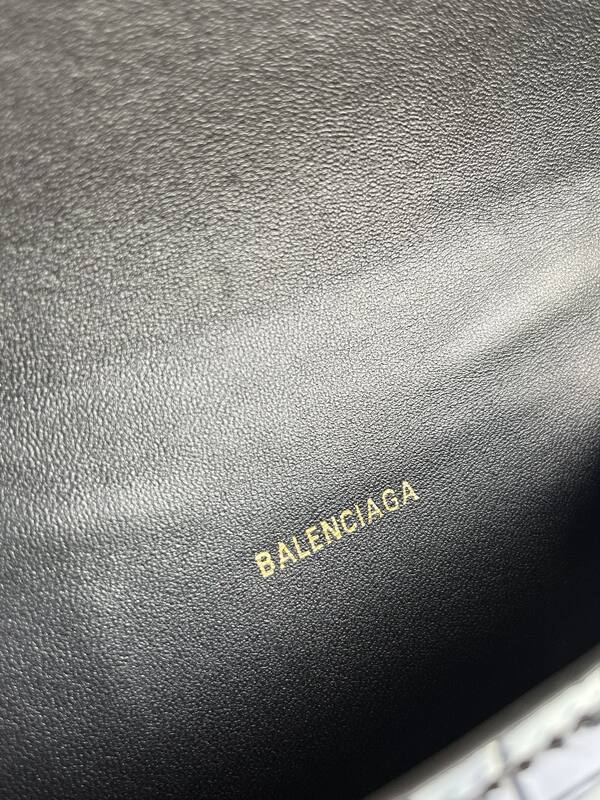 Balenciaga Hourglass Black 23x14x10cm shoulder bag — AAA Quality Replica