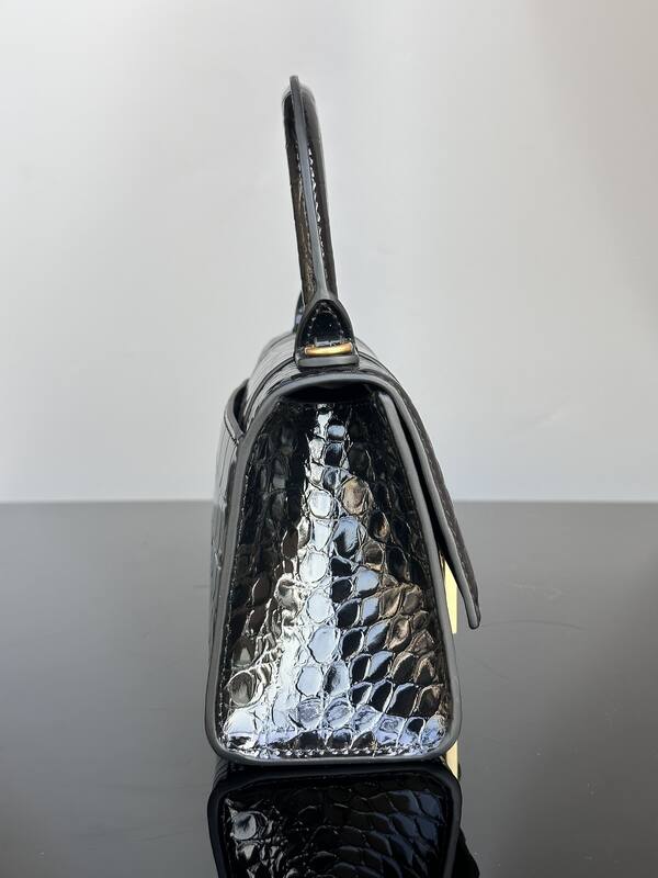 Balenciaga Hourglass Black 23x14x10cm shoulder bag — AAA Quality Replica
