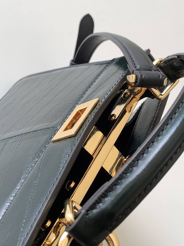 Fendi Peekaboo Green 33x22x14cm shoulder bag — 1:1 Replica