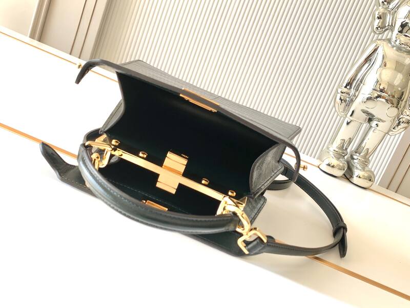 Fendi Peekaboo Green 33x22x14cm shoulder bag — 1:1 Replica