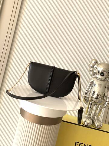 Fendi Black 25x18x10cm shoulder bag Top Quality Replica
