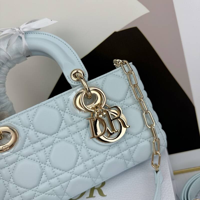Dior Lady D-Joy Light blue crossbody — AAA Quality Replica