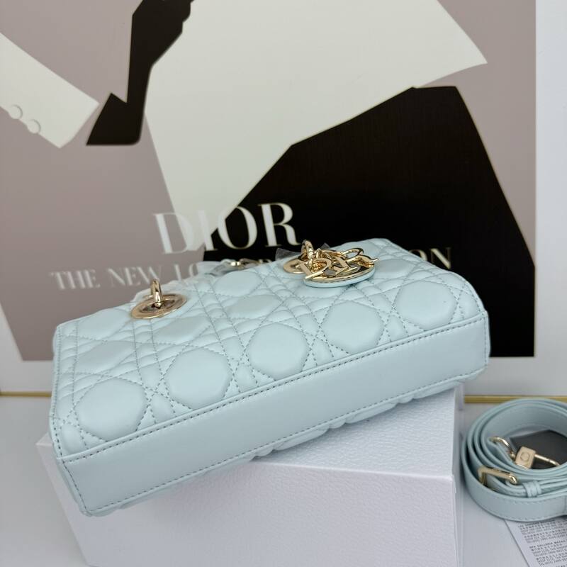 Dior Lady D-Joy Light blue crossbody — AAA Quality Replica