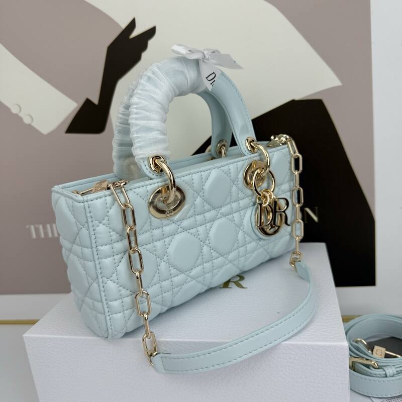 Dior Lady D-Joy Light blue crossbody — AAA Quality Replica