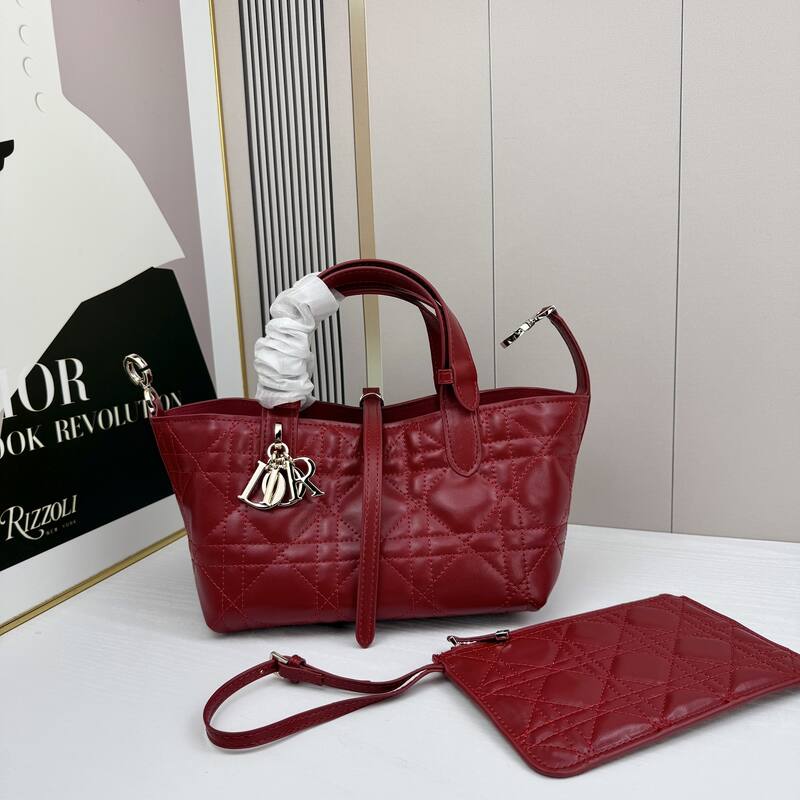 Dior Toujours Red tote — AAA Quality Replica