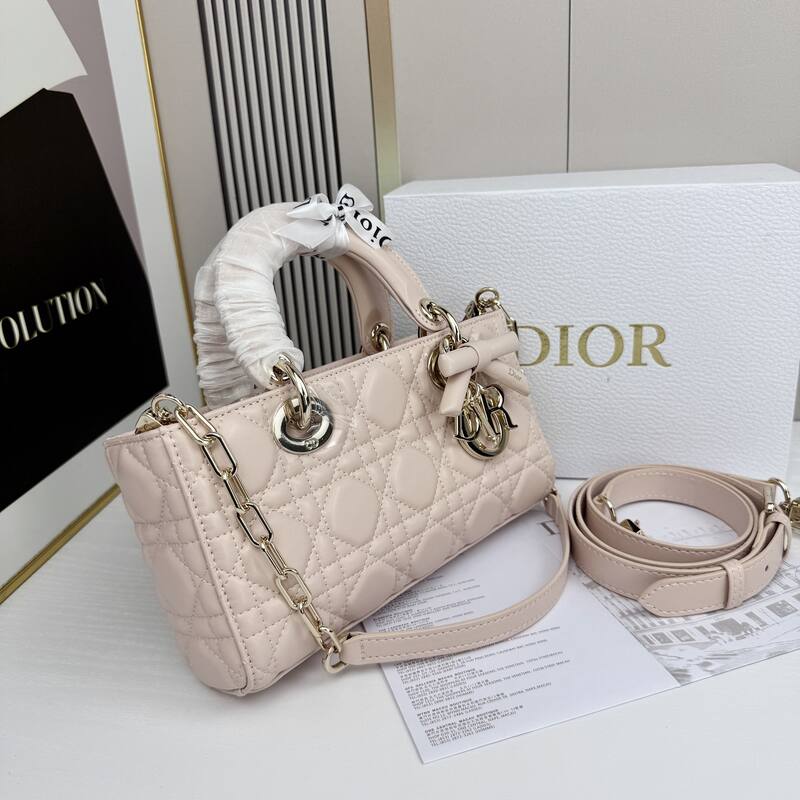 Dior Lady D-Joy Light Pink shoulder — Top Quality Replica