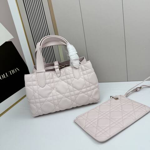 Dior Toujours Pink 23cm tote Premium Replica