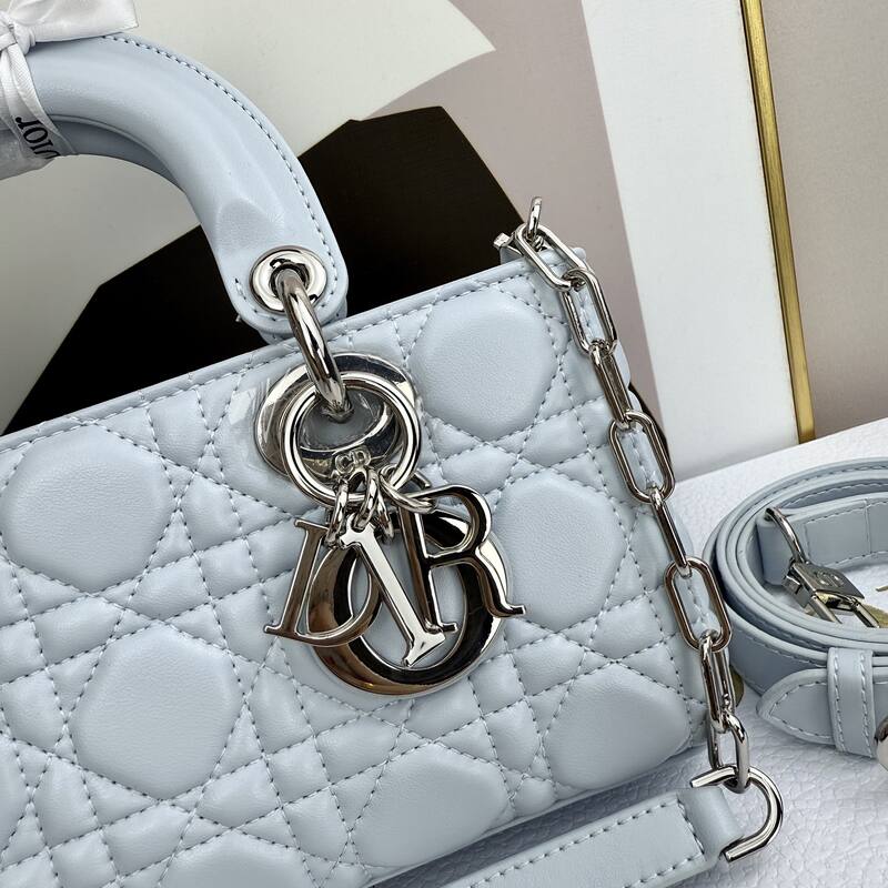 Dior Lady D-Joy Light Blue shoulder — AAA Quality Replica