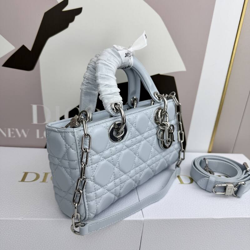 Dior Lady D-Joy Light Blue shoulder — AAA Quality Replica