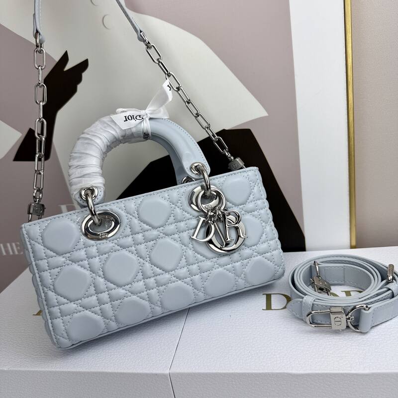 Dior Lady D-Joy Light Blue shoulder — AAA Quality Replica