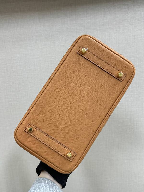 Hermes Birkin 25 Tan Ostrich 25 everyday — AAA Quality Replica