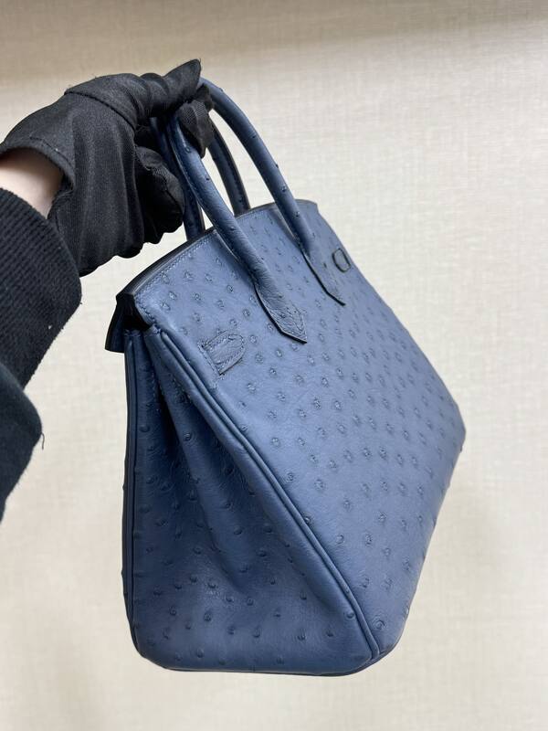Hermes Birkin 25 Blue everyday — Top Quality Replica
