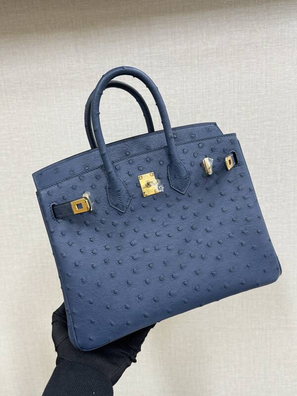 Hermes Birkin 25 Blue everyday — Top Quality Replica
