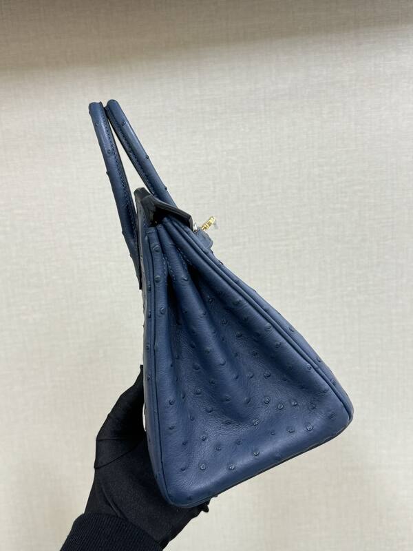 Hermes Birkin 25 Blue everyday — Top Quality Replica