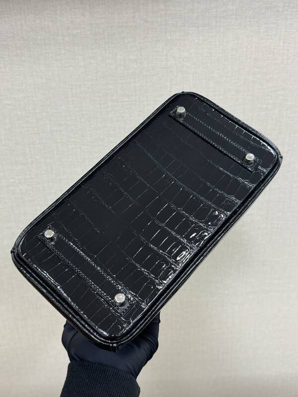 Hermes Birkin 25 Black Crocodile everyday — Top Quality Replica
