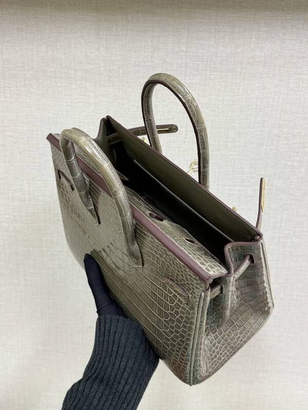 Hermes Birkin 25 Gray everyday — AAA Quality Replica