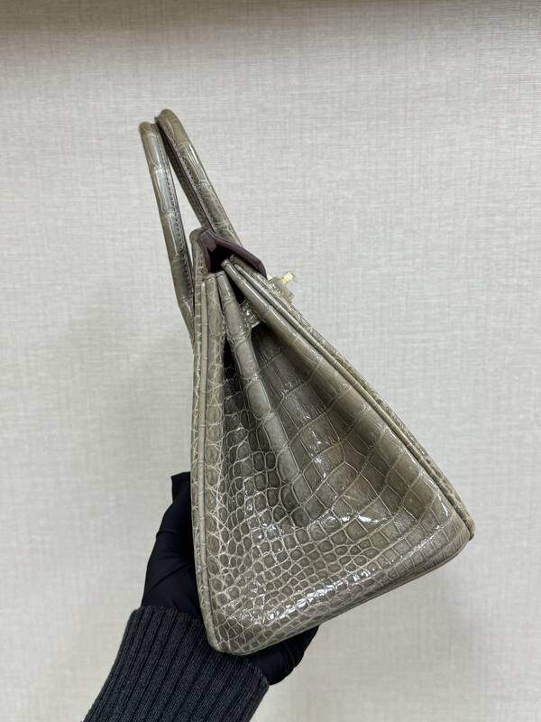 Hermes Birkin 25 Gray everyday — AAA Quality Replica