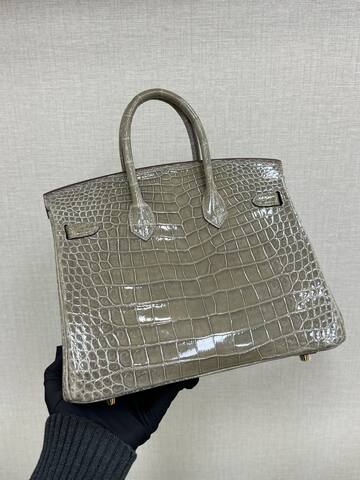 Hermes Birkin 25 Gray 25cm everyday AAA Quality Replica