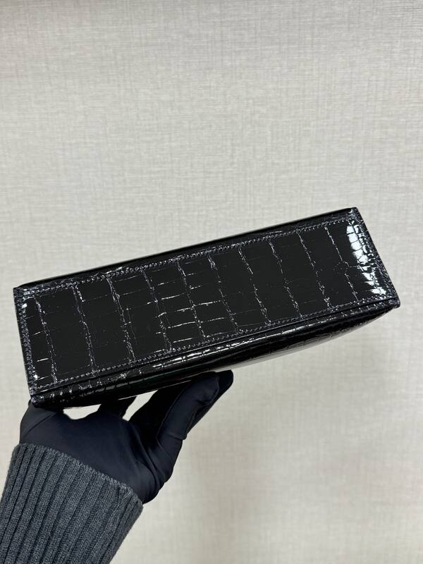 Hermes Kelly Black Crocodile evening — 1:1 Replica
