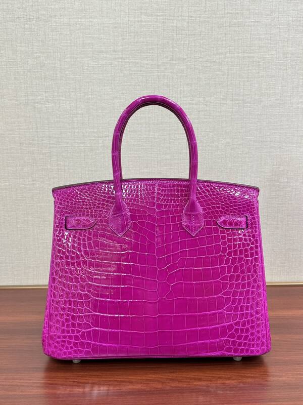 Hermes Birkin 30 Pink Crocodile tote — 1:1 Replica