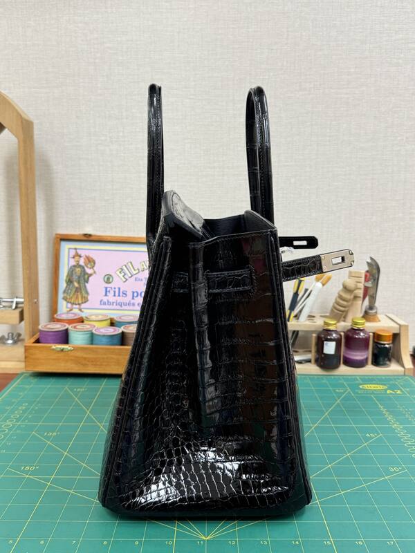 Hermes Birkin 35 Black tote — Top Quality Replica