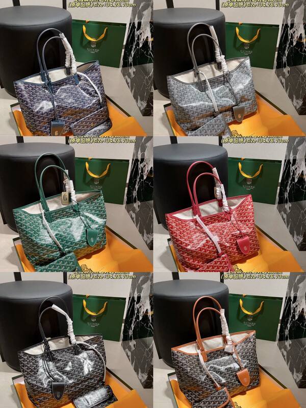 Goyard Saint Louis Canvas 34x26x13cm tote — Premium Replica
