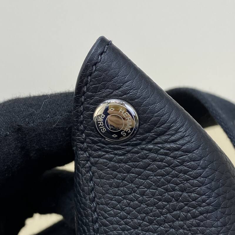 Hermes Videpoches Black leather everyday — Top Quality Replica