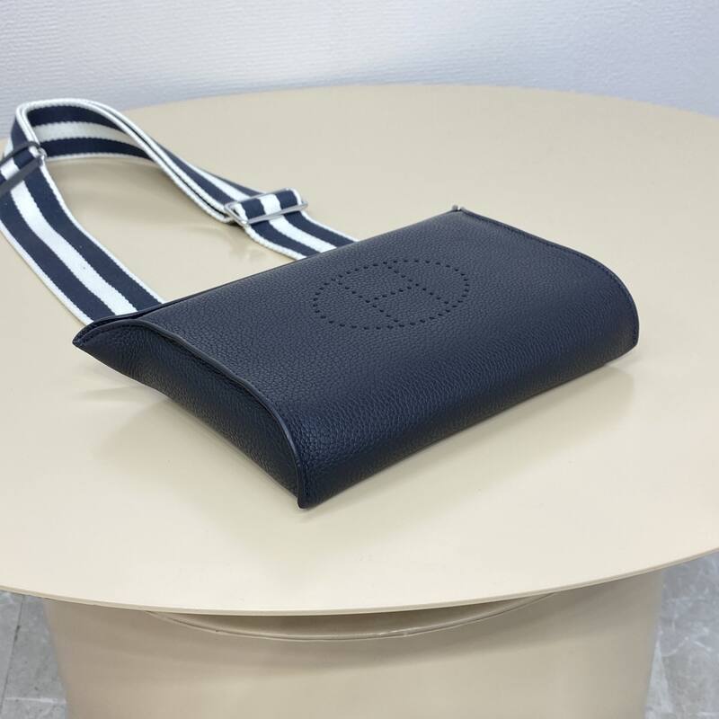 Hermes Videpoches Black leather everyday — Top Quality Replica