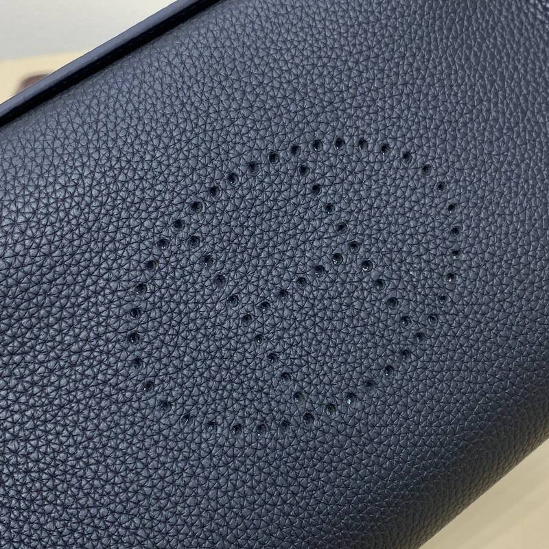 Hermes Evelyne Black leather 29 crossbody — 1:1 Replica