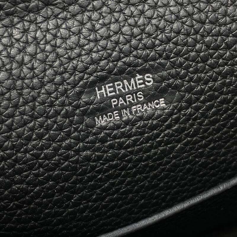 Hermes Evelyne Black leather 29 crossbody — 1:1 Replica