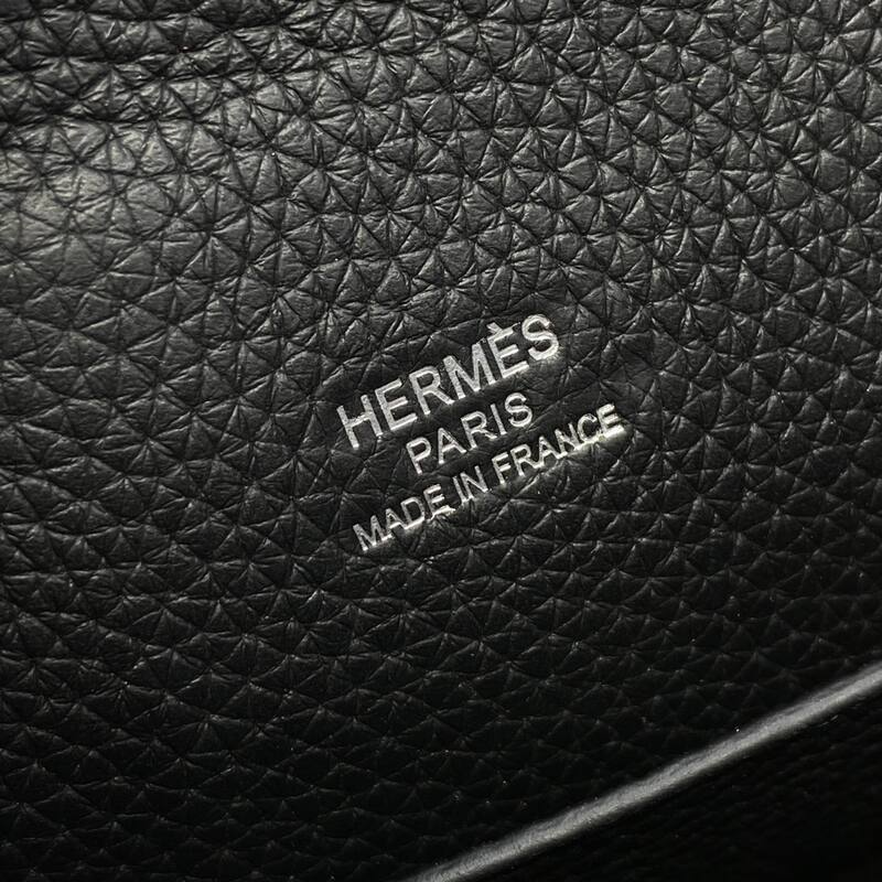 Hermes Videpoches Black crossbody — Premium Replica