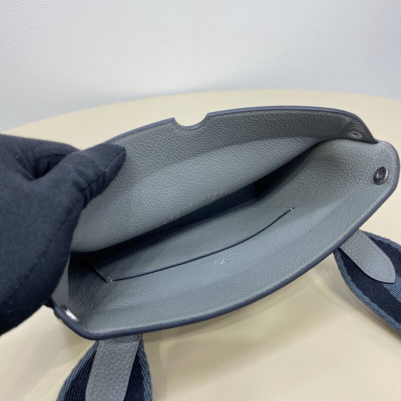 Hermes Videpoches Gray 26 crossbody — 1:1 Replica