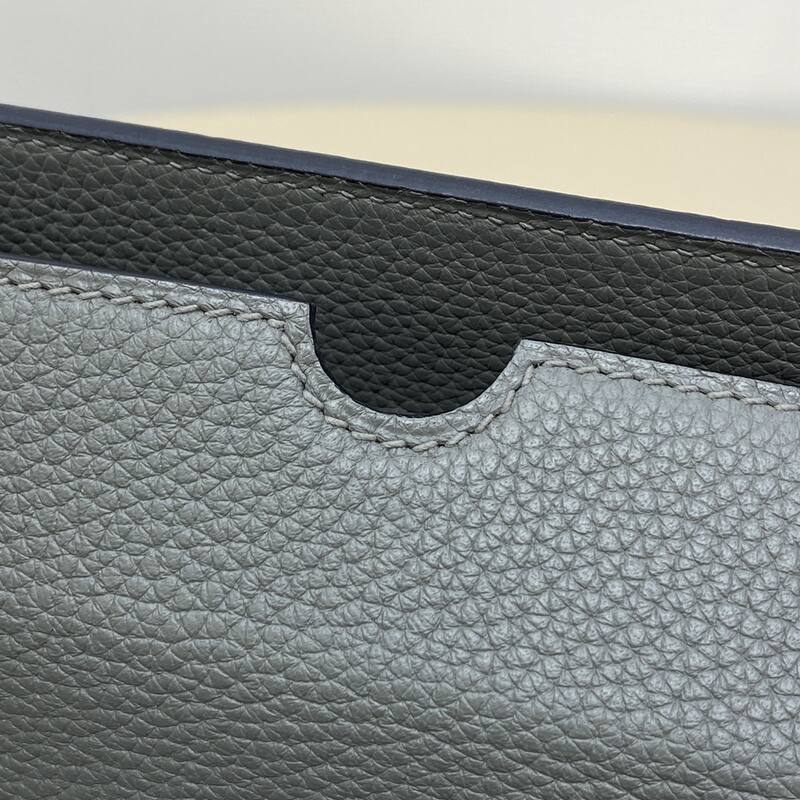 Hermes Videpoches Gray 26 crossbody — 1:1 Replica