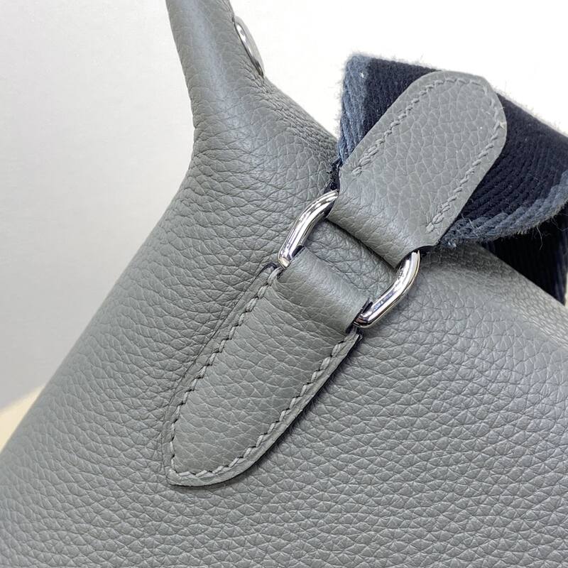Hermes Videpoches Gray 26 crossbody — 1:1 Replica