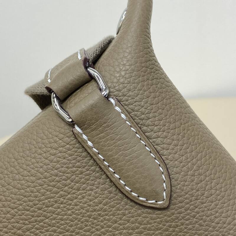 Hermes Videpoches Khaki Olive crossbody — AAA Quality Replica