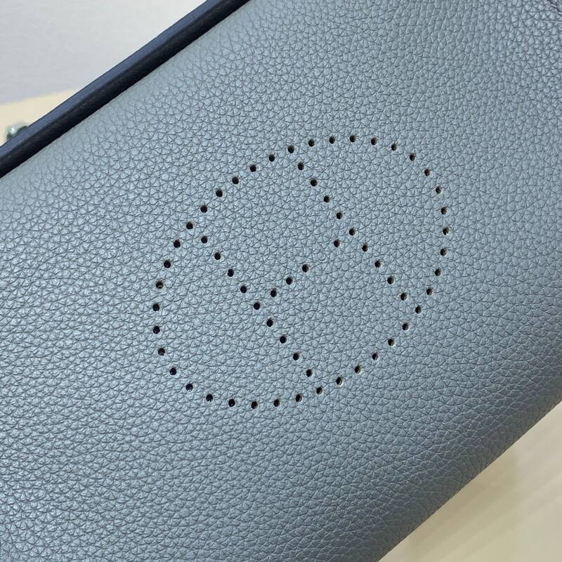 Hermes Evelyne Grey crossbody — 1:1 Replica