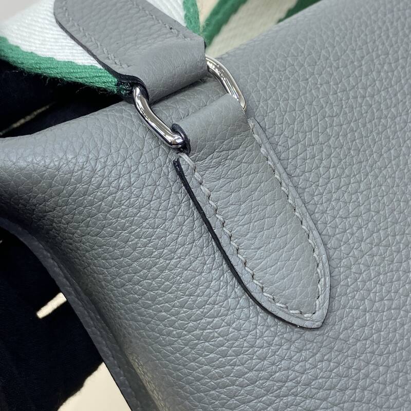 Hermes Evelyne Grey crossbody — 1:1 Replica