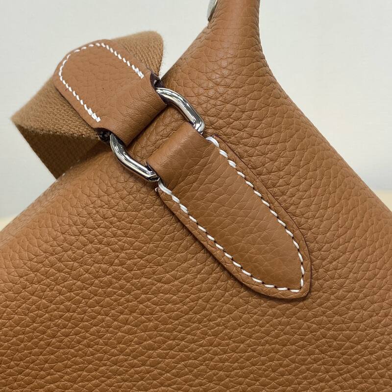 Hermes Vide Poche Gold Tan leather everyday — Top Quality Replica