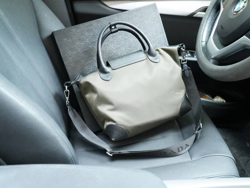 Prada Black 25x20x12cm shoulder bag — AAA Quality Replica