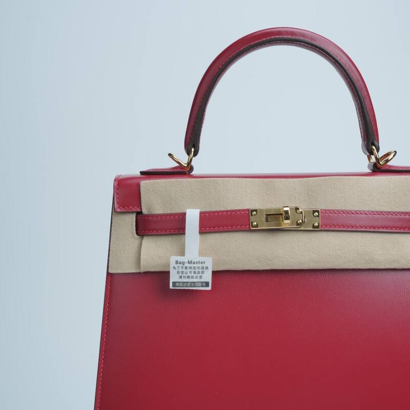 Hermes Kelly Red shoulder — AAA Quality Replica