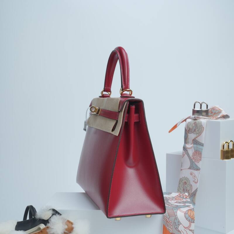 Hermes Kelly Red shoulder — AAA Quality Replica