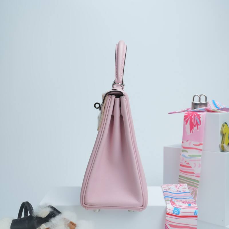 Hermes Kelly Pink handbag — 1:1 Replica