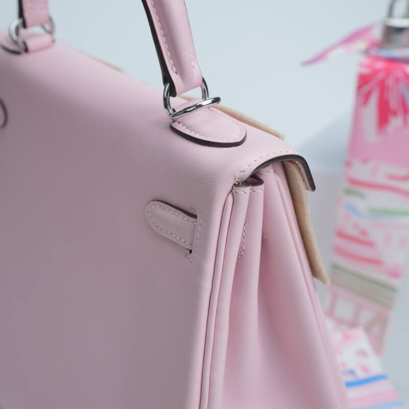 Hermes Kelly Pink handbag — 1:1 Replica